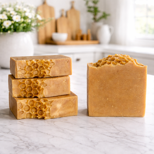 Sweet Almond + Honey Tallow Goat's Milk Soap