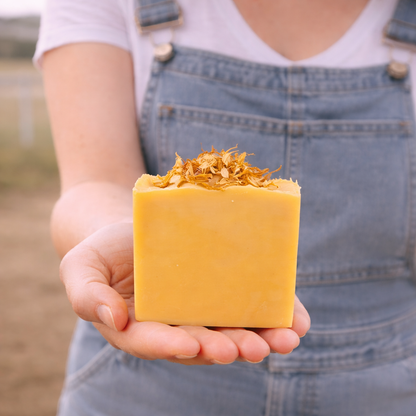 Carrot + Calendula Tallow + Goat's Milk Soap