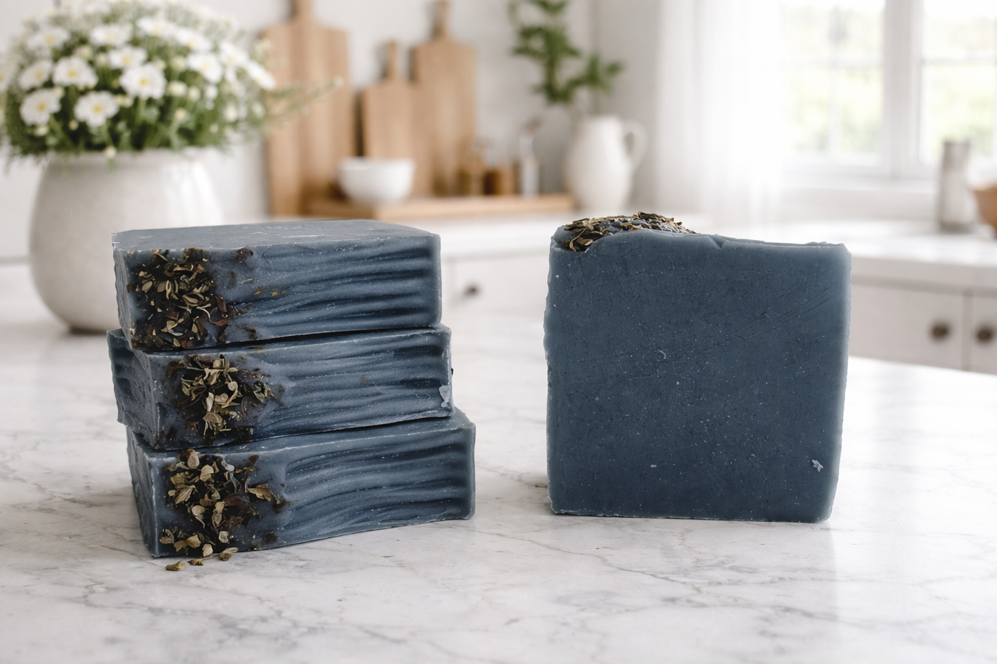 Peppermint + Charcoal Tallow + Goat's Milk Soap