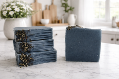 Peppermint + Charcoal Tallow + Goat's Milk Soap