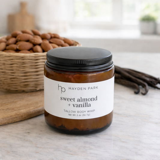 Sweet Almond + Vanilla Tallow Body Whip