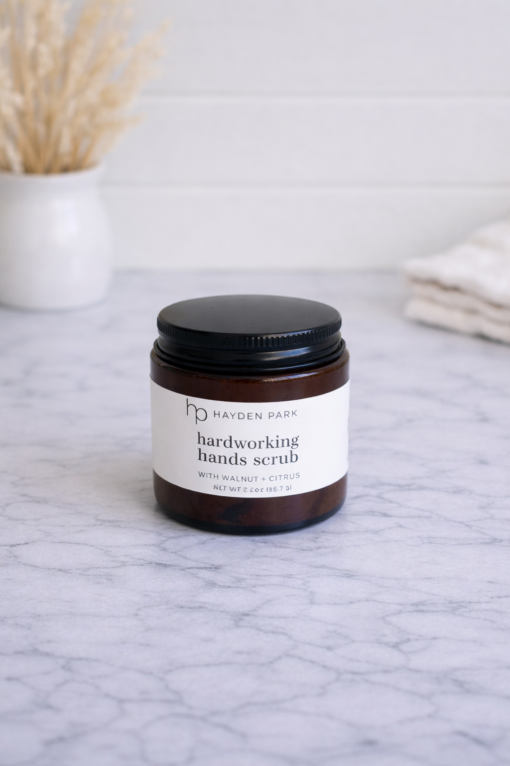 Hardworking Hands Walnut + Citrus Scrub