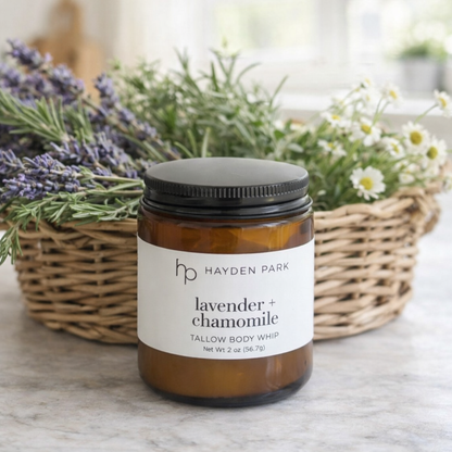 Lavender + Chamomile Tallow Body Whip