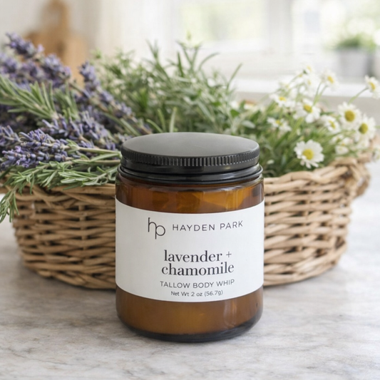 Lavender + Chamomile Tallow Body Whip