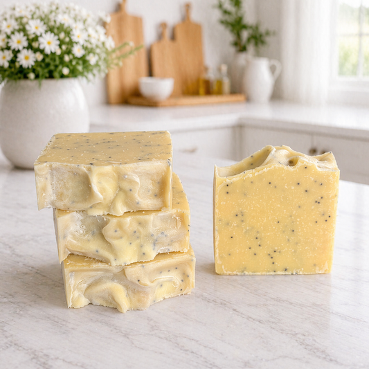 Lemon + Litsea Tallow + Goat's Milk Soap