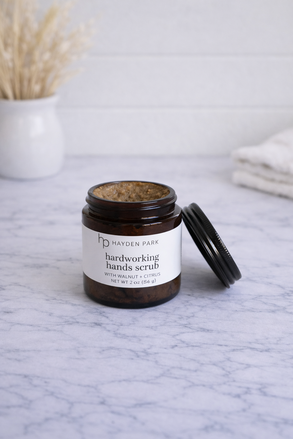 Hardworking Hands Walnut + Citrus Scrub